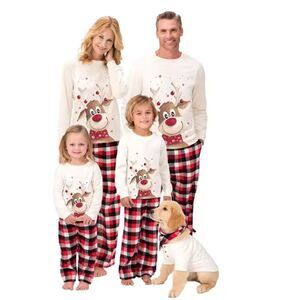 2023 Holiday Pajamas Family matching  Set Adult Kids Baby Men Women Christmas